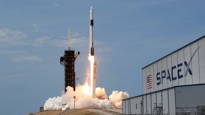 El SpaceX Falcon 9 de SpaceX, la empresa espacial de Elon Musk (REUTERS/Joe Skipper/File Photo)