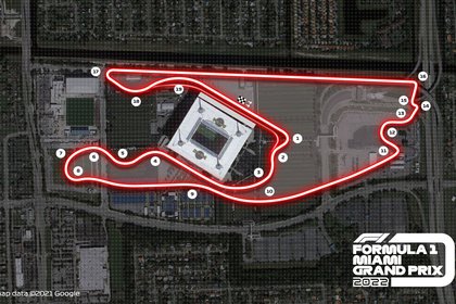 Así será el circuito de Miami (F1)