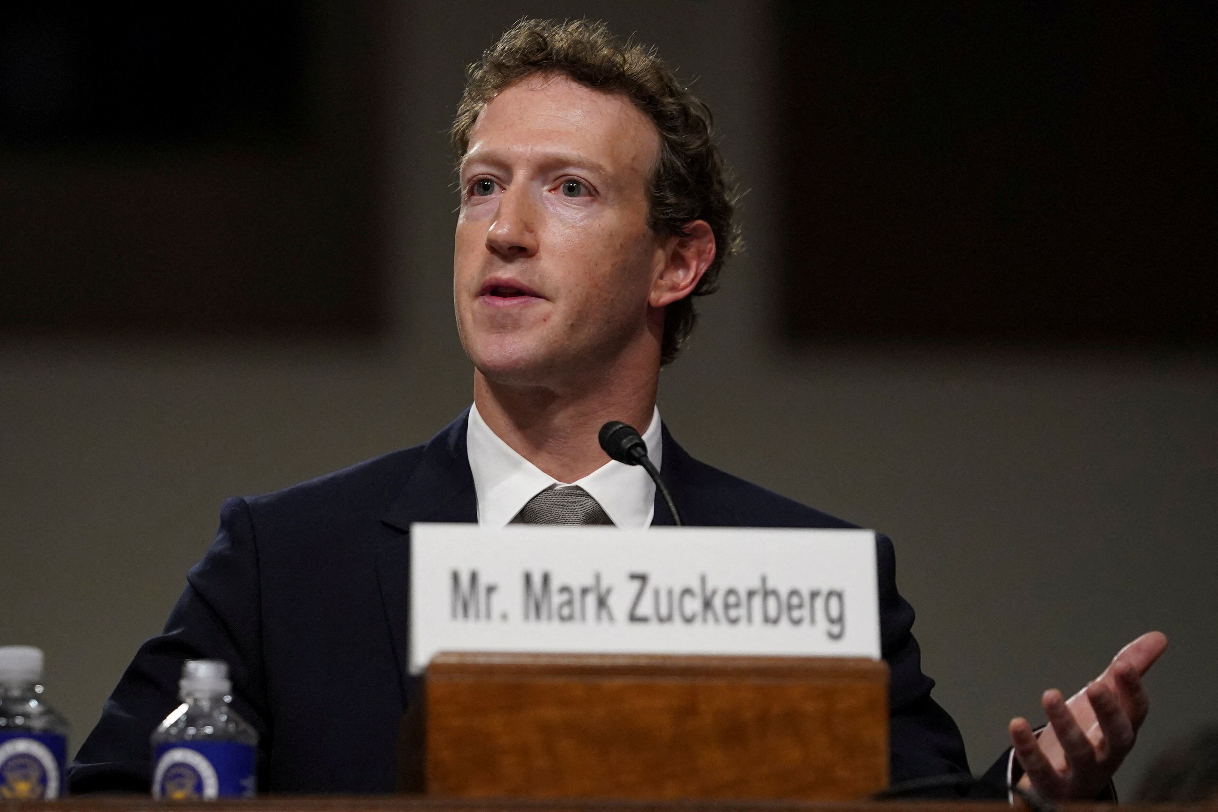  Mark Zuckerberg. REUTERS/Nathan Howard/File Photo