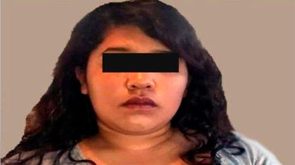 Karla Viridiana Jiménez López mató a su bebé de un año y un mes de nacido (Foto: Fiscalía General de Justicia del Estado de México)