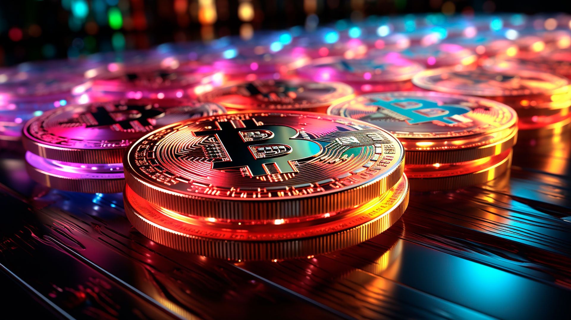 Bitcoin Criptomoneda Moneda digital BTC - visualesIA