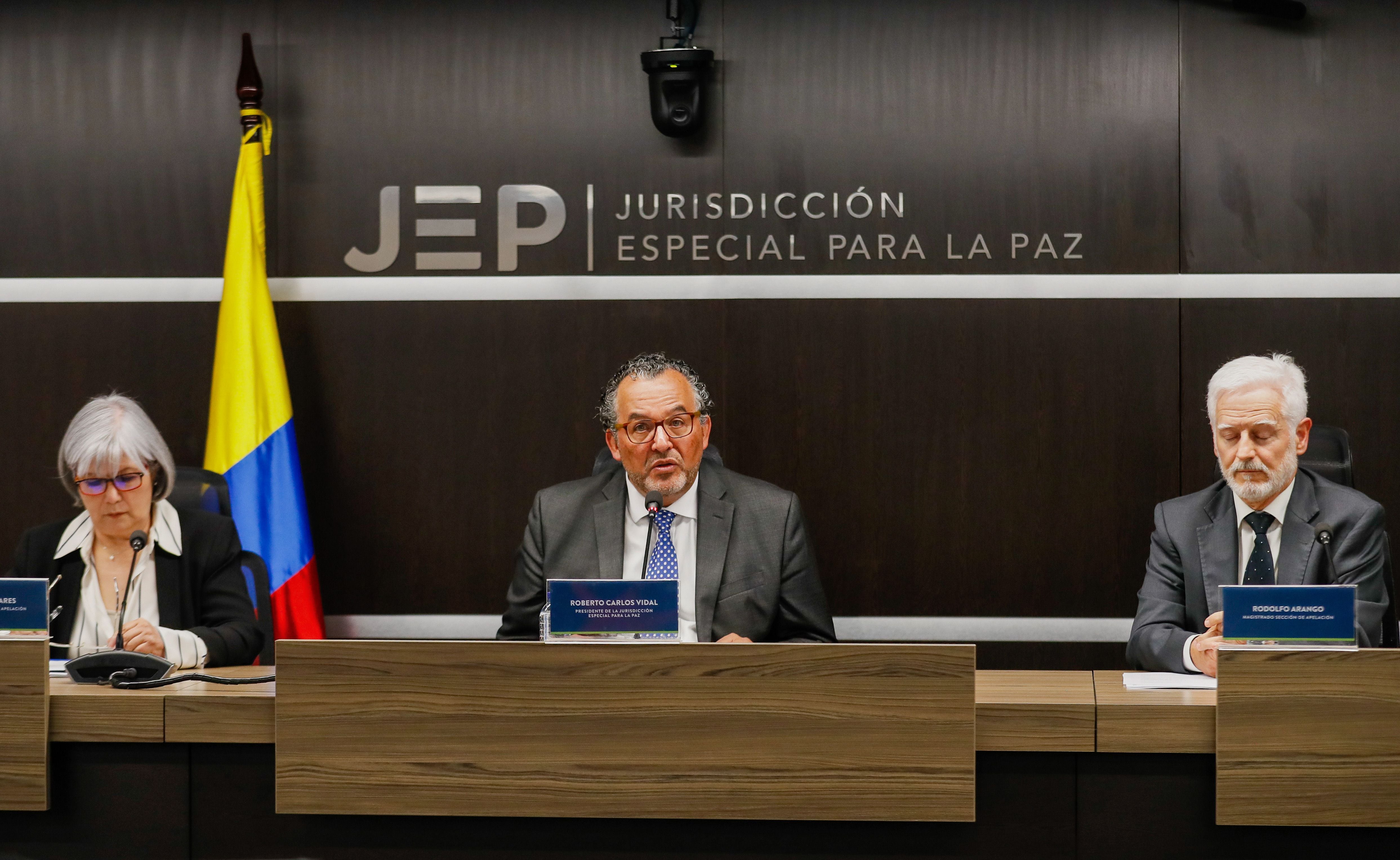 La JEP aceptó formalmente al excoronel Orlado Vivas Muñoz- crédito Carlos Ortega / EFE