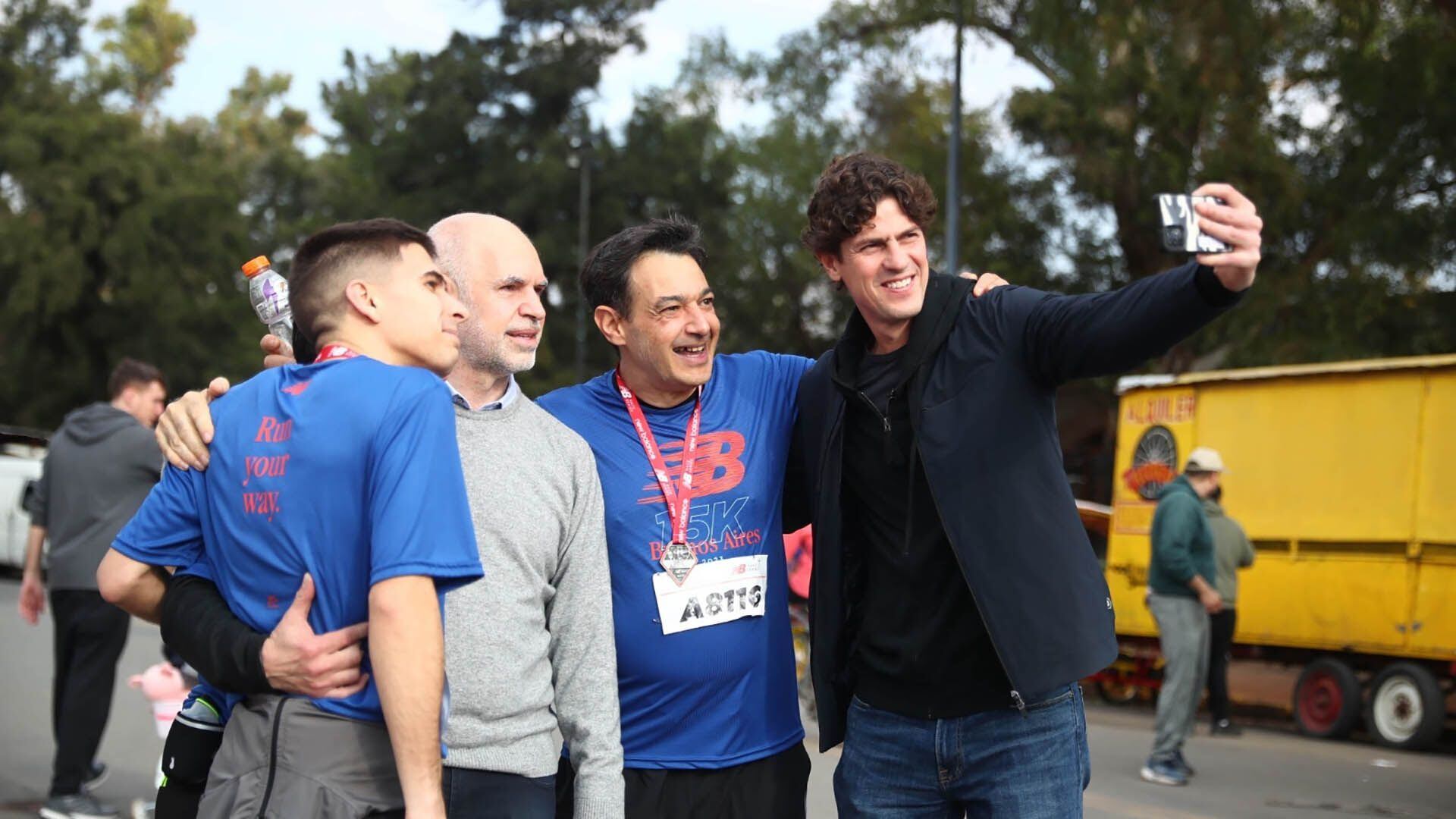 Horacio Rodríguez Larreta acompañó a Martín Lousteau en una actividad de campaña