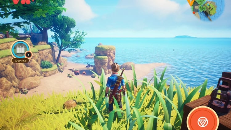 Oceanhorn 2 tiene una apariencia muy similar a la de âThe Legend of Zelda: Breath of the Wildâ y por eso ha acaparado la atenciÃ³n de los jugadores. (Foto: Twitter)