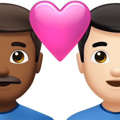 Diversidad de tonos de piel para las parejas con corazón, en iOS 14.5