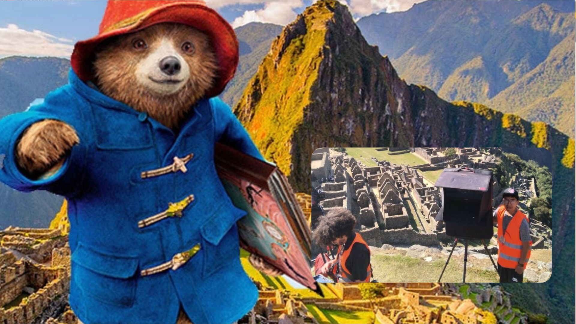 Escenas de la película ‘Paddington 3′ se filmó en la ciudadela de Machupicchu en Cusco