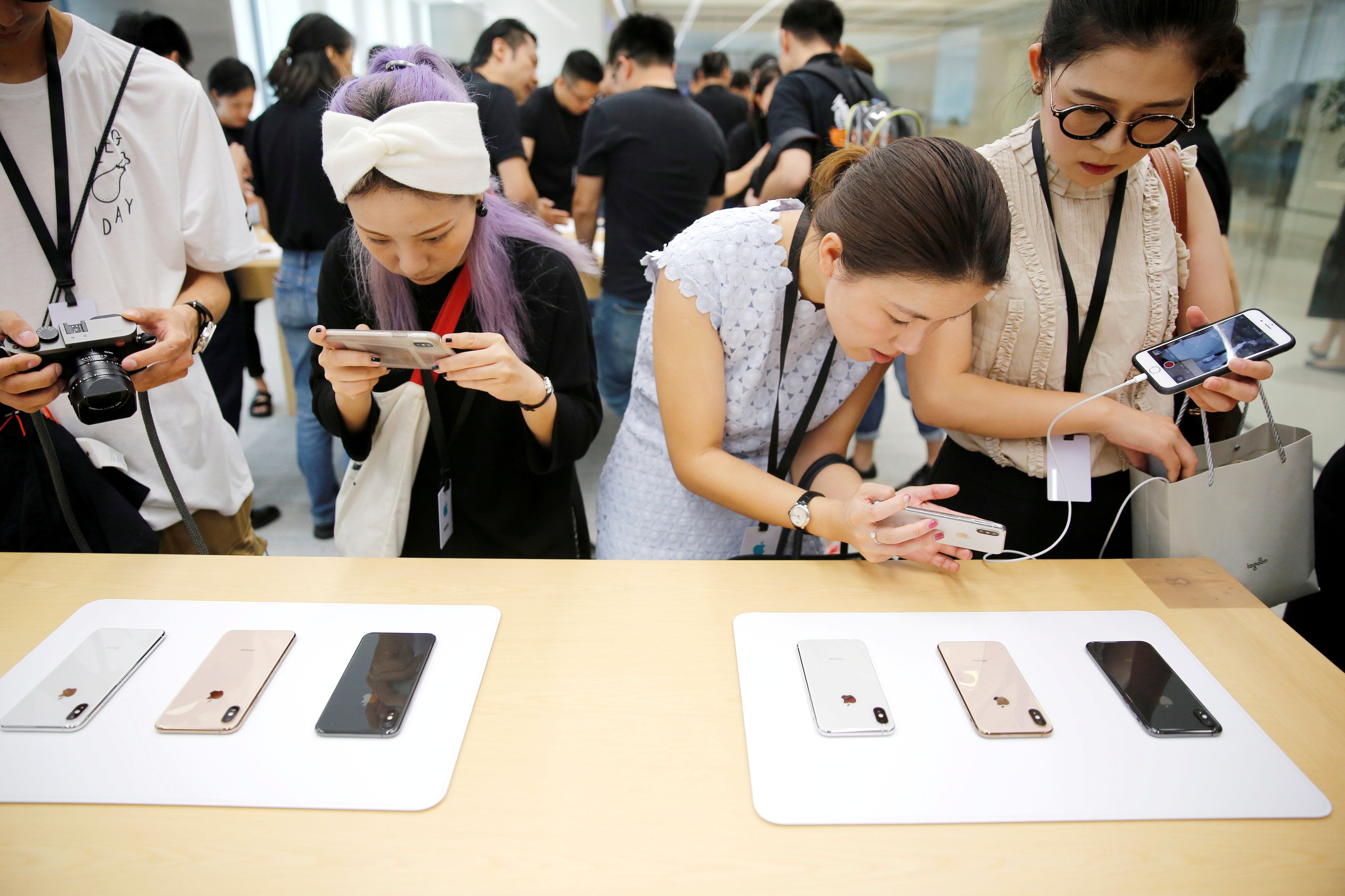 Tienda de Apple en Shanghái (Reuters)