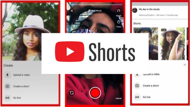 Videos cortos o llamados también "Shorts" en YouTube y TikTok. (foto: 20Minutos)