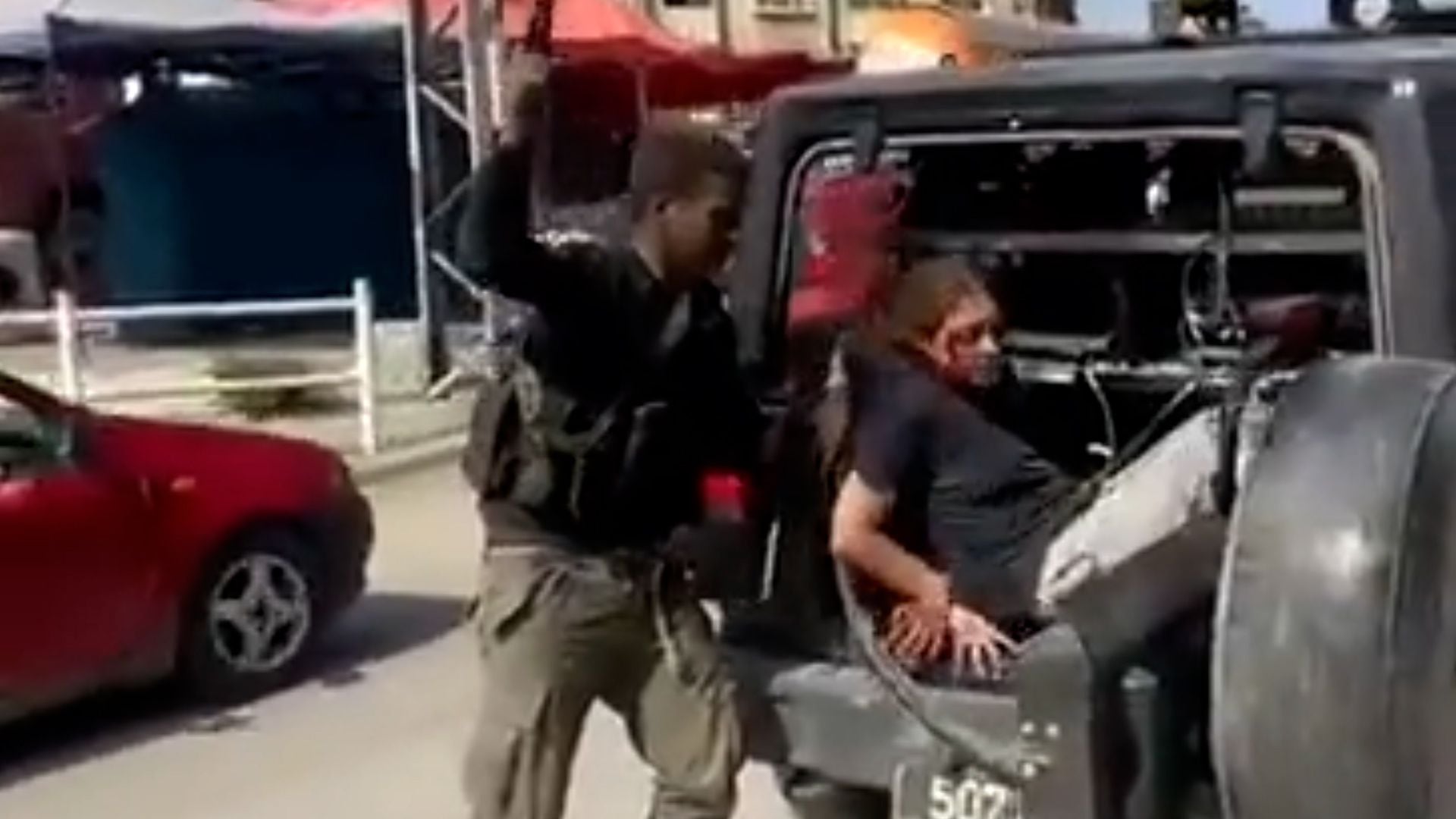 Los milicianos de Hamas secuestraron civiles durante la avanzada sobre Israel
