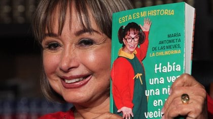En 2015, María Antonieta de las Nieves presentó su biografía (AP)