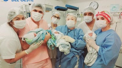 En neonatología donde permanecen hasta cumplir las 37 semanas