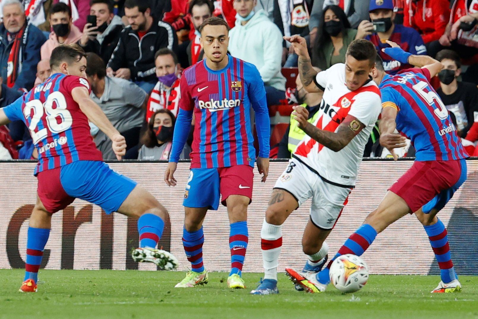 Trejo, in a clash against Barcelona (EFE/ Javier Lizón)