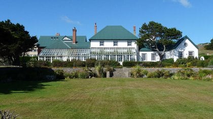 La Casa de Gobierno de Malvinas y residencia de la autoridad colonial