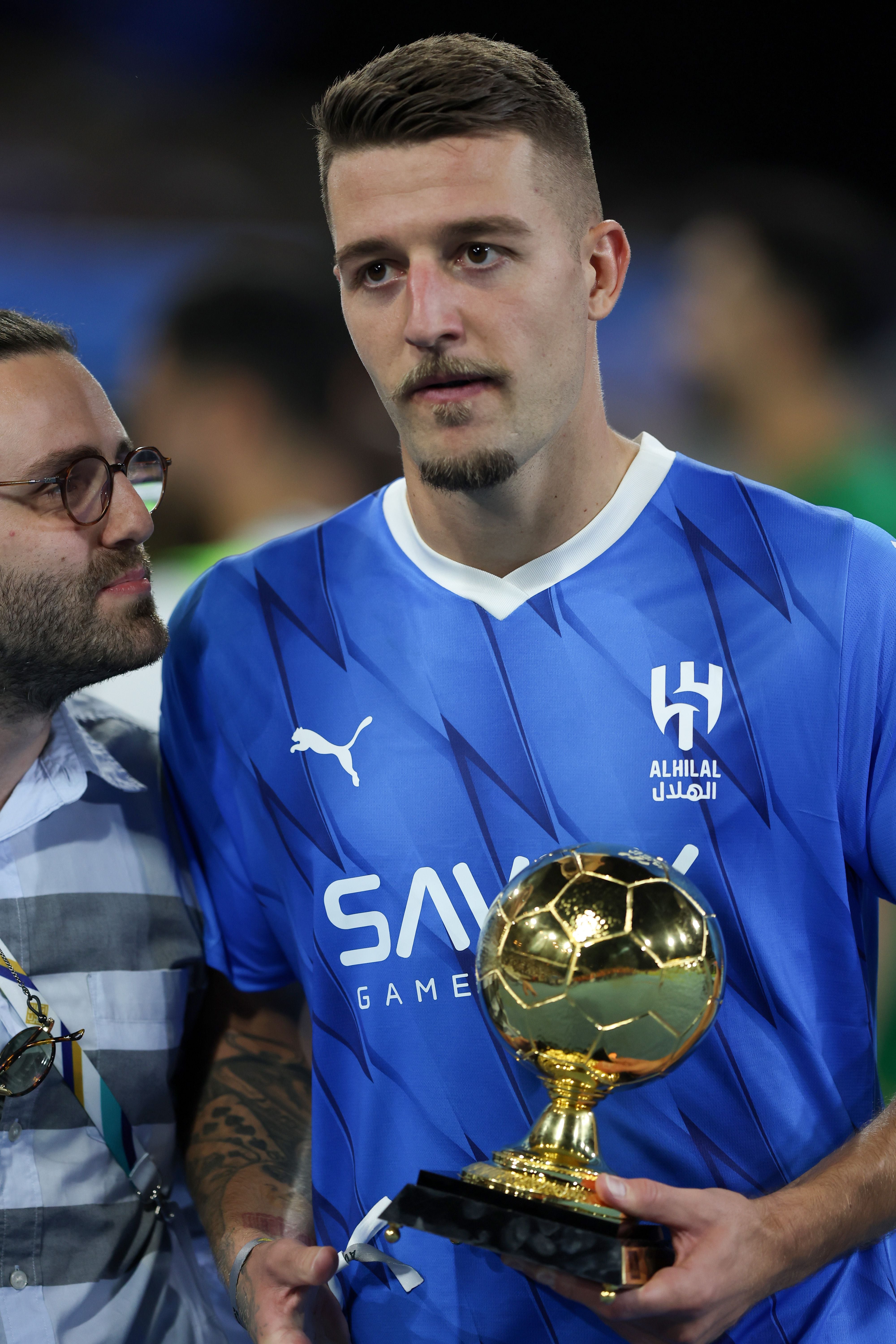 Savic se quedó con el premio al MVP de la competencia (Getty)