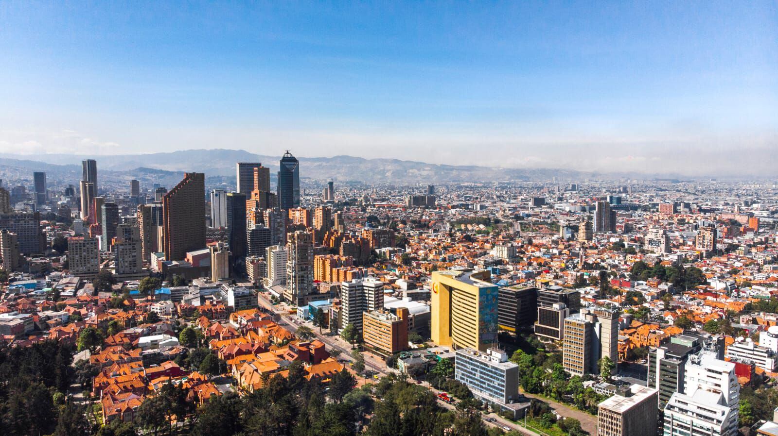 Panorámica de Bogotá-Colombia