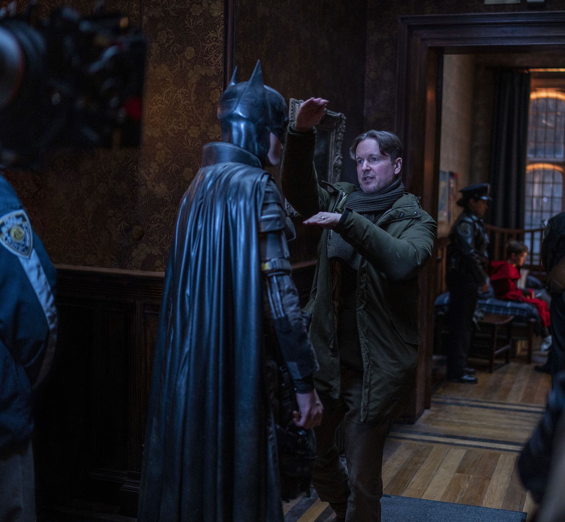 El Batman, pensado por Matt Reeves, Robert Pattinson y todo el equipo, debía moverse casi que de manera fantasmagórica. (Warner Bros.)