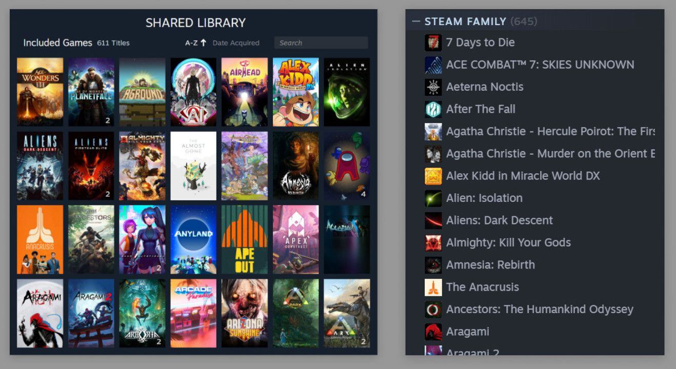Steam Families, la nueva función de la plataforma de Valve.