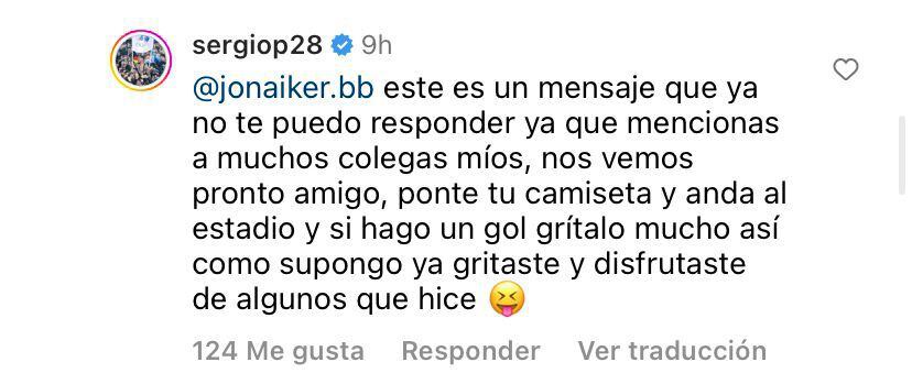 Sergio Peña se negó a responder comentario que mencionaba a otros futbolistas que pueden ser citados a la selección peruana. (Instagram Erick Osores)