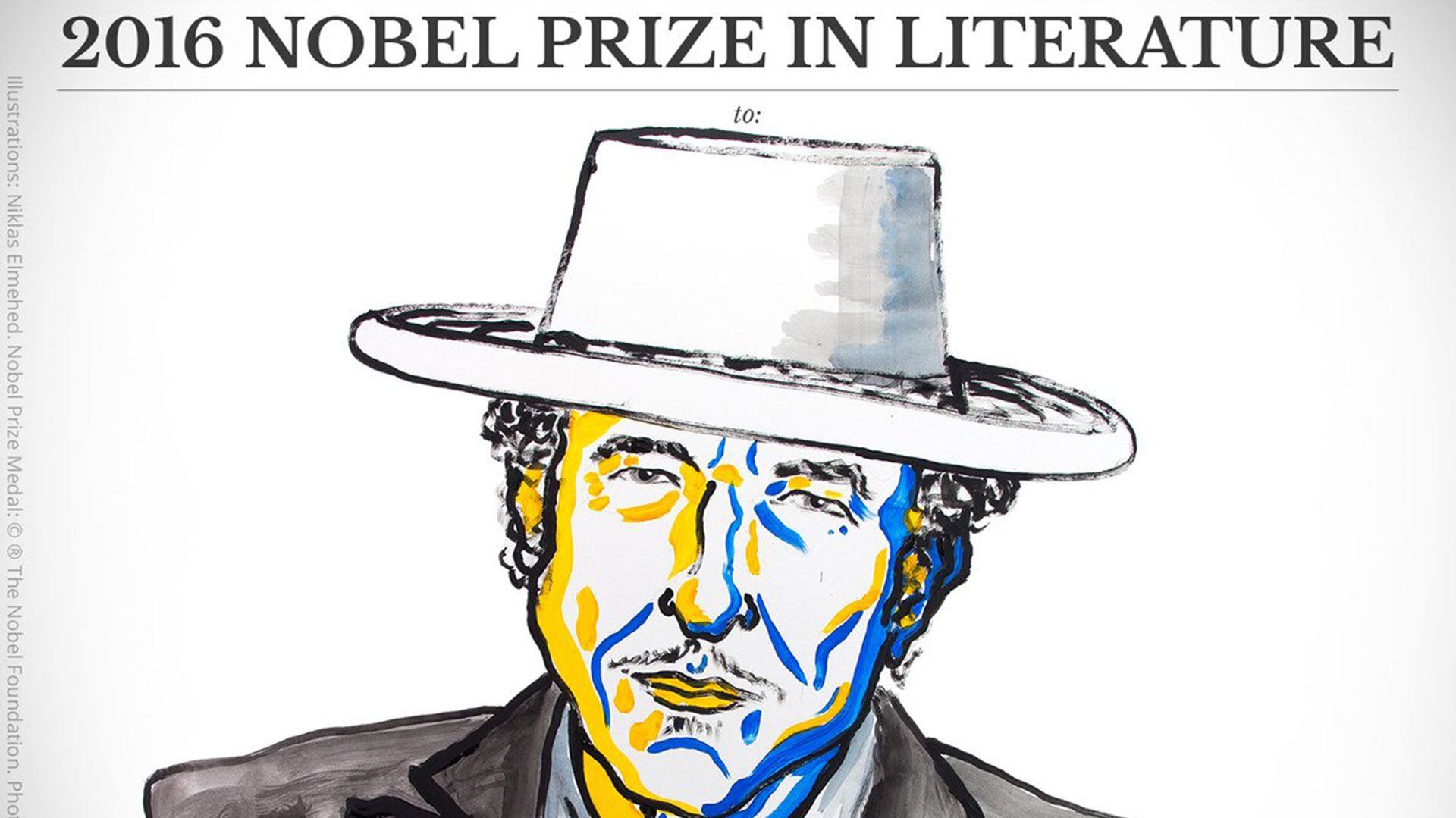 Bob Dylan fue el primer músico en ser ganador del Premio Nobel de Literatura.