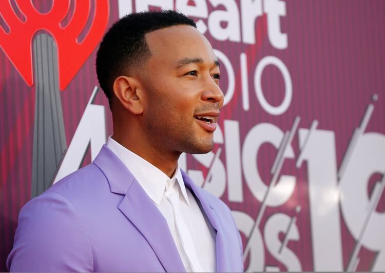 John Legend, en los iHeartRadio Music Awards, en Los Angeles (Reuters)