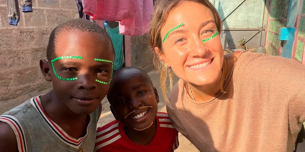La aventura de una joven argentina que dio un giro en su vida tras ser voluntaria en África: “Aprendí y cambié mucho”