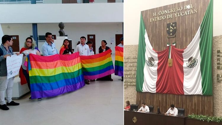 Yucatán rechazó el matrimonio entre personas del mismo sexo (Foto: Twitter @soyhomosensual)