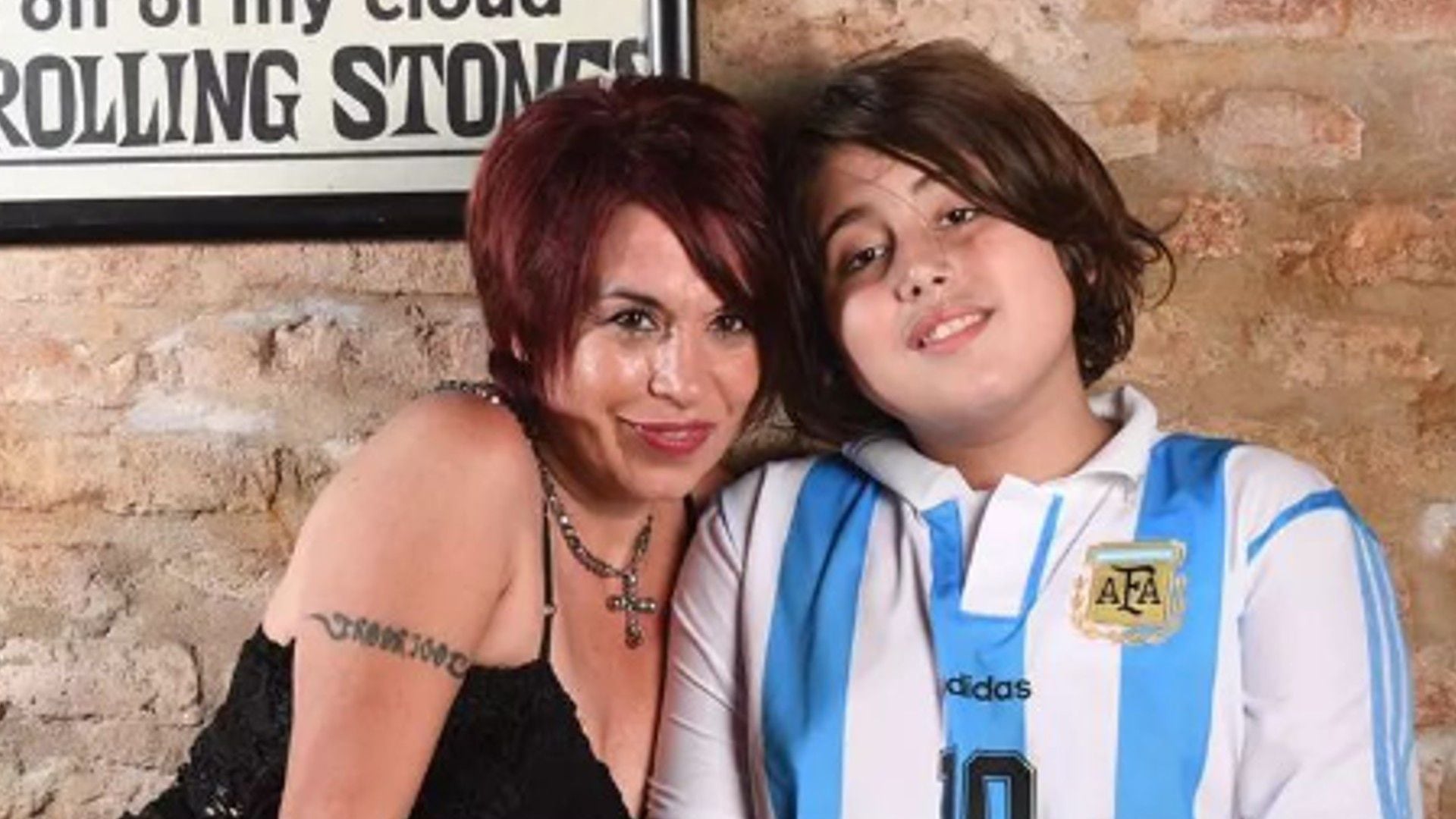 La última foto que compartió Alejandra Romero con su hijo Jaziel antes de morir (Instagram)