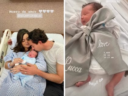 La presentadora compartió el momento en que conocieron a su primogénito y las primeras imágenes de la menor (Foto: Instagram de Mariana Echeverría)