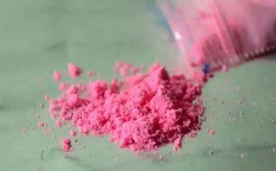 Representación de la cocaína rosa o también conocida como Tusi
