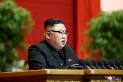 El dictador norcoreano Kim Jong-un. Foto: KCNA/via REUTERS