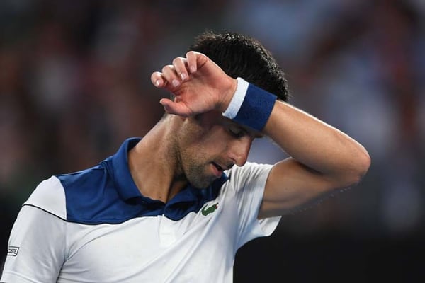 Djokovic viene de superar una lesión en el codo derecho (EFE)