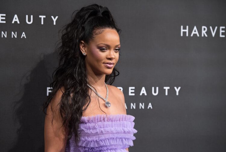 Rihanna en el lanzamiento de ‘FENTY Beauty’ en Londres (Photo by Chris J Ratcliffe/Getty Images)