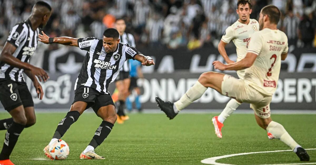 Universitario vs Botafogo 3-1: goals and summary of the ‘cream’ defeat for the Copa Libertadores 2024