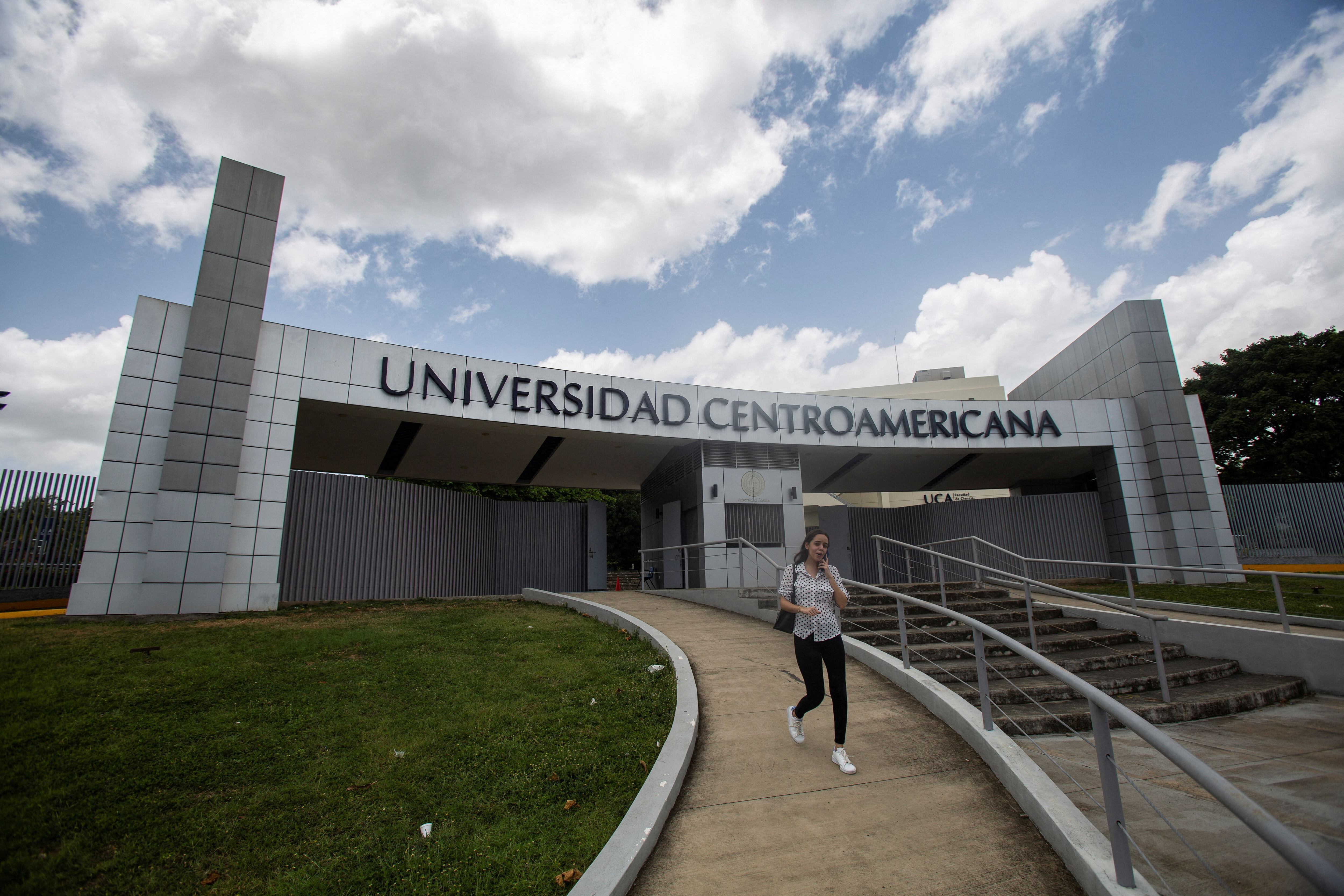 La Universidad Centroamericana (UCA), una institución privada dirigida por los jesuitas, fue expropiada por el régimen sandinista en Nicaragua (REUTERS)