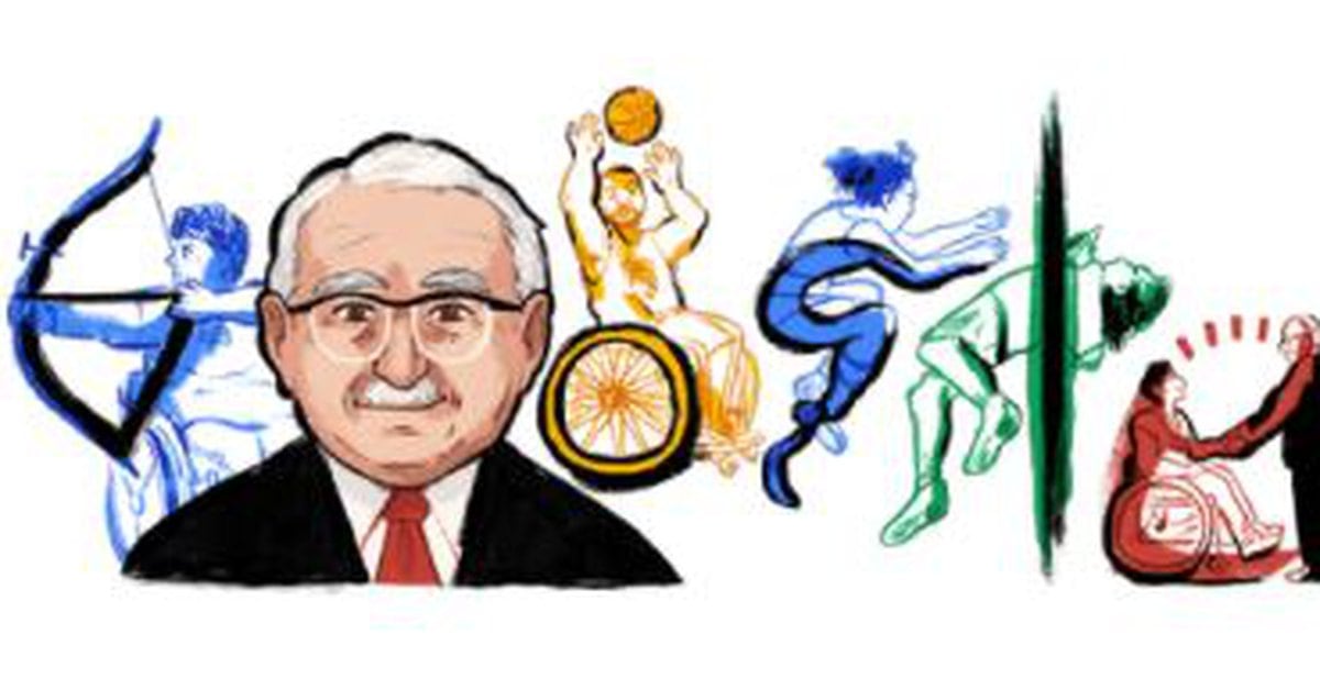 Who is Ludwig Guttmann, founder of the Paralympic Games honored by Google?