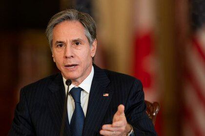 FOTO DE ARCHIVO: El secretario de Estado de Estados Unidos, Antony Blinken. Manuel Balce Ceneta / Pool vía REUTERS