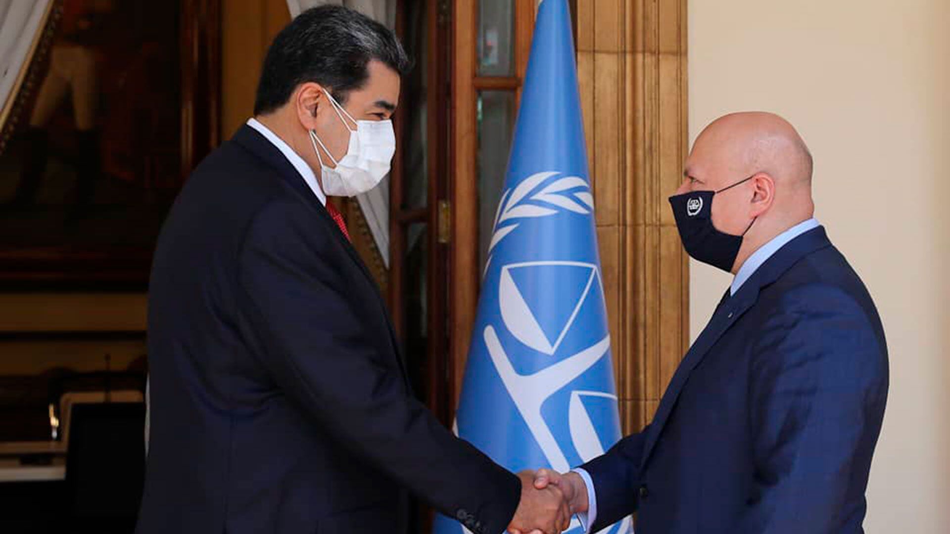 Maduro and the ICC prosecutor, Karim Khan