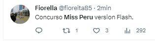 Usuarios decepcionados del Miss Perú 2023. (Twitter)
