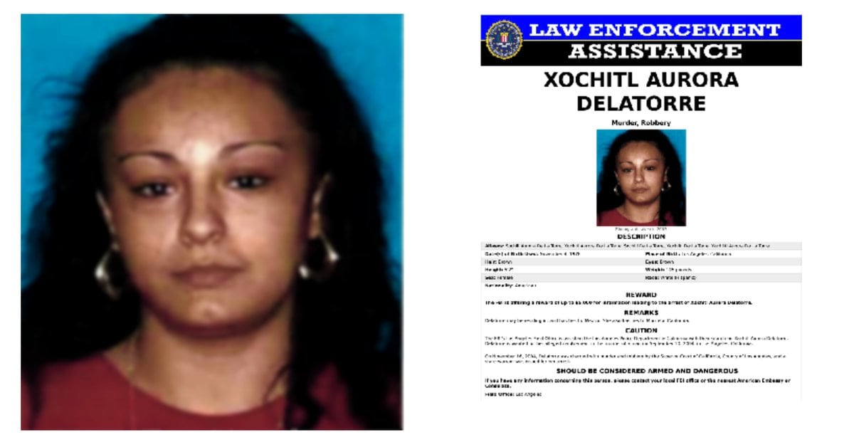 Xóchitl was searched by the FBI to kill a man during a robbery in California: he was detained in Chiapas