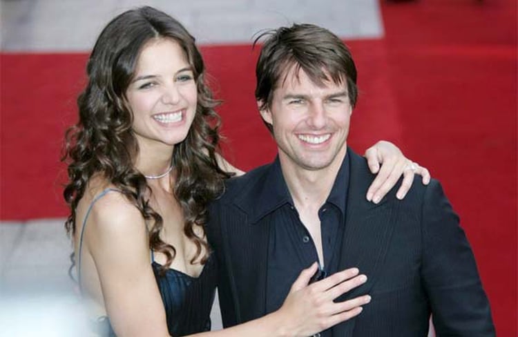 Katie Holmes y Tom Cruise parecían una pareja de ensueño 