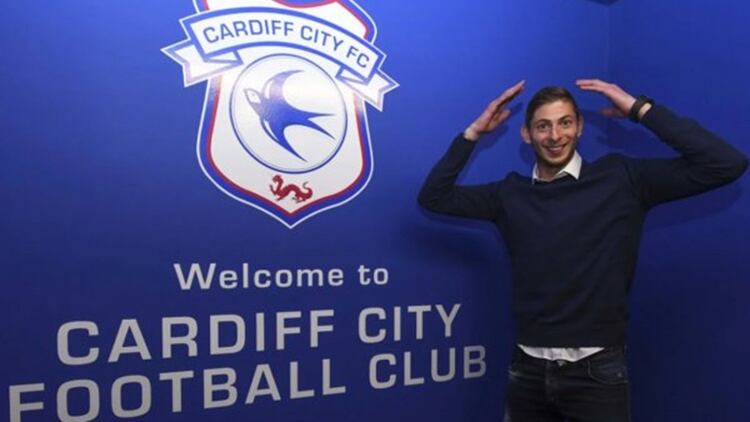 Cardiff había firmado el contrato de Sala días antes del accidente (www.cardiffcityfc.co.uk)