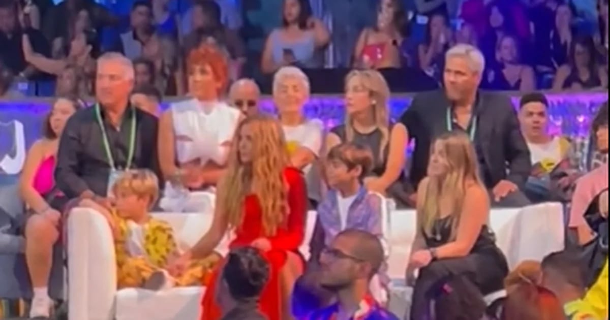 The gesture of Shakira’s youngest son who stole the show at Premios Juventude