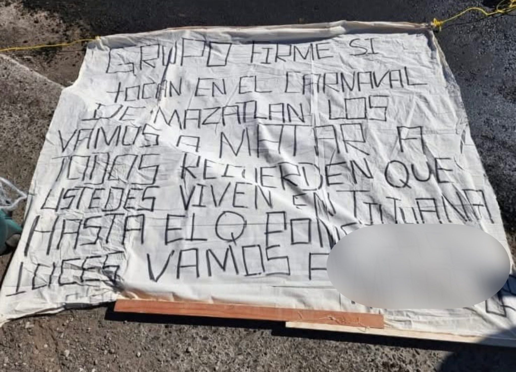 Amenazan a Grupo Firme con cabeza humana en Tijuana: “Si tocan en Mazatlán los vamos a matar” - Infobae