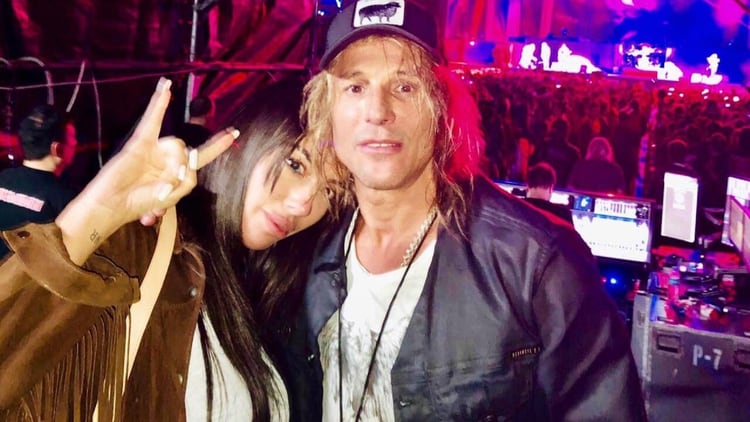 Claudio Caniggia y su actual pareja, Sofía Bonelli