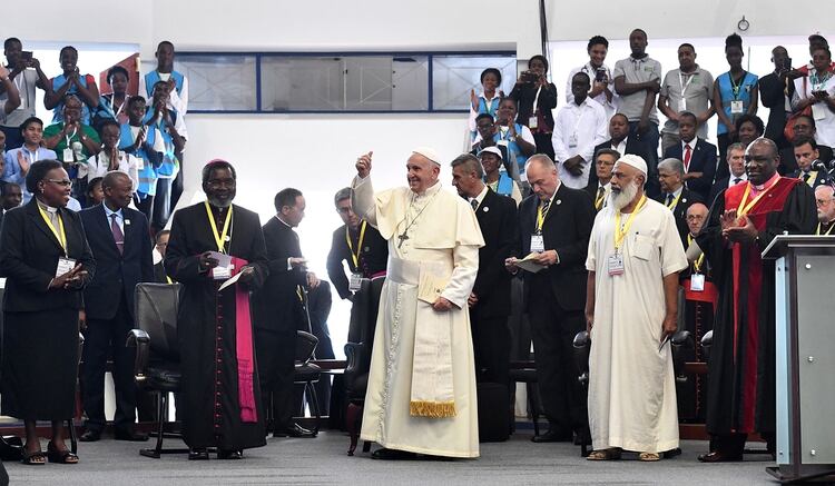 El papa Francisco en Mozambique