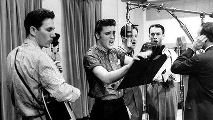 Elvis, en sus primeras grabaciones en Memphis 162