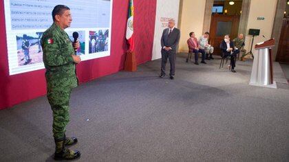 El secretario de la Defensa presentó este lunes un informe sobre los videos (Foto: Gobierno de México/ Archivo)