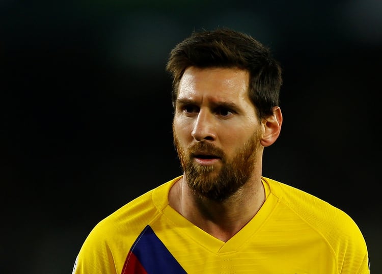Lionel Messi fue uno de los futbolistas apuntados por las cuentas (Reuters)