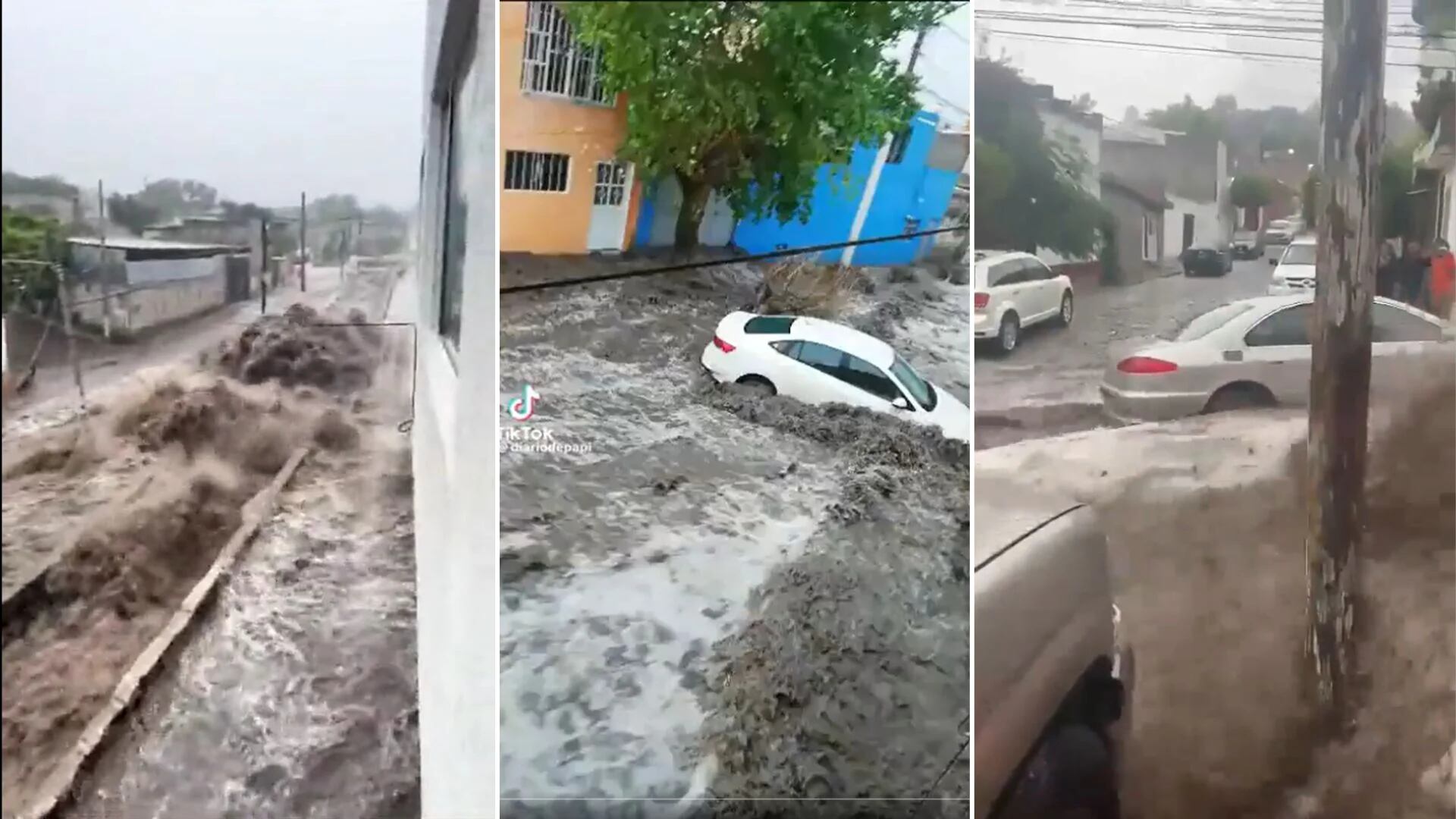 Las impactantes imágenes que dejó la lluvia en Querétaro