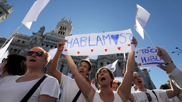 En Madrid piden por el diálogo (Reuters)